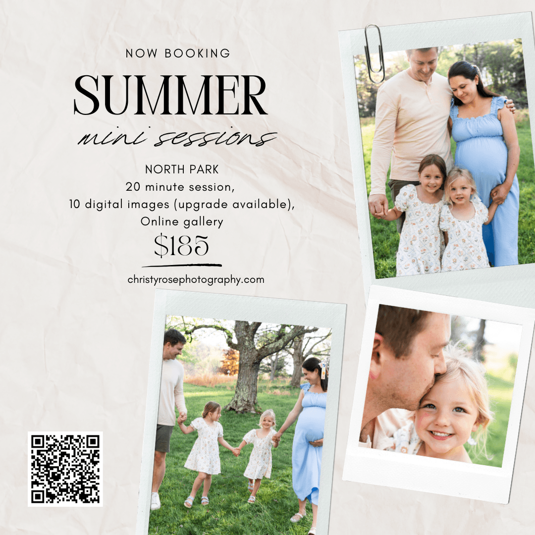 Summer Mini Sessions
